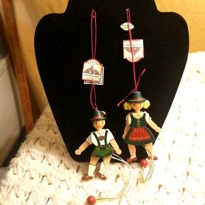Vintage Collectible Dancing Ornaments